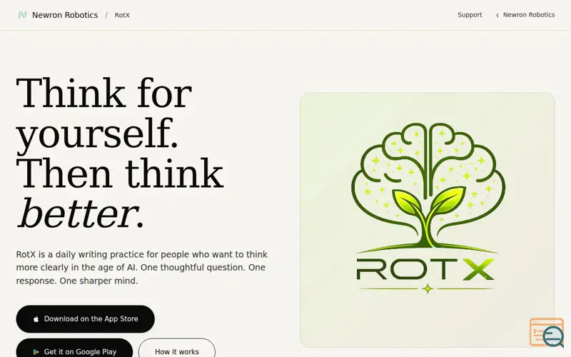 Screenshot of RotX