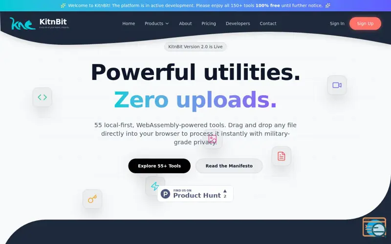 Screenshot of KitnBit