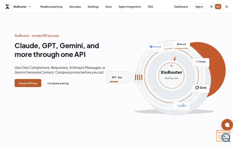 Screenshot of XiuRouter