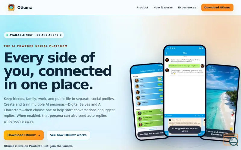 Screenshot of Otiumz