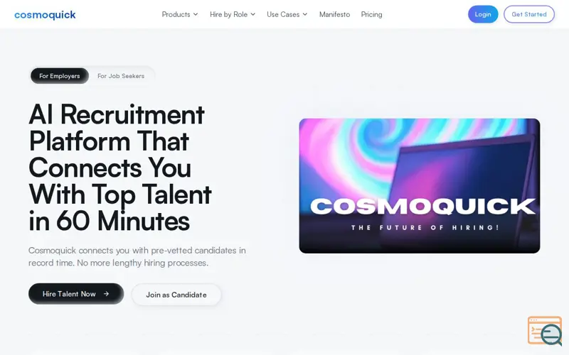 Screenshot of Cosmoquick