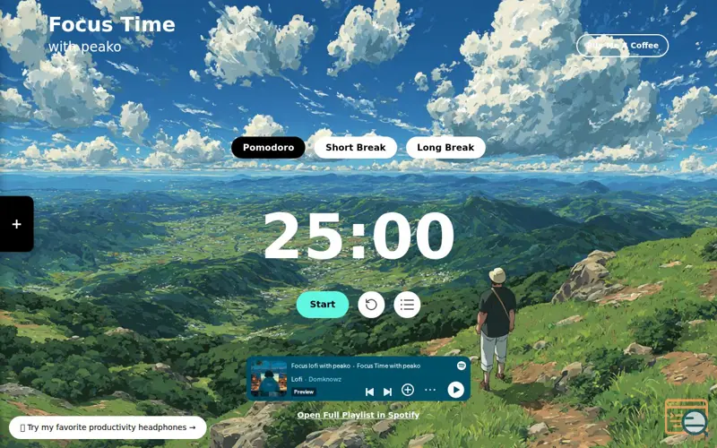 Screenshot of Focus Timer Pro