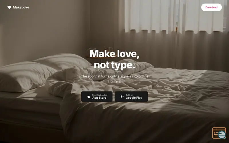 Screenshot of MakeLove