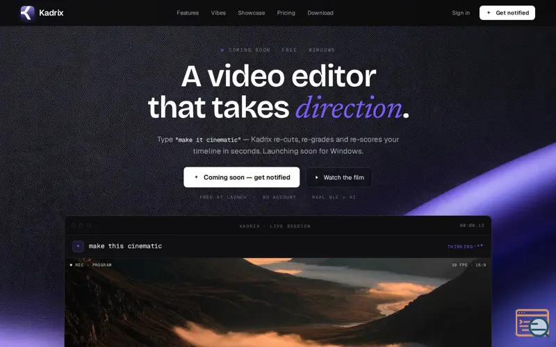 Screenshot of Kadrix