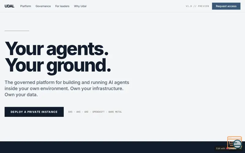 Screenshot of Udal