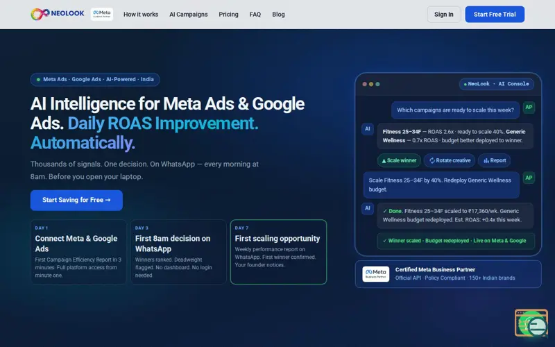 Screenshot of Neolook