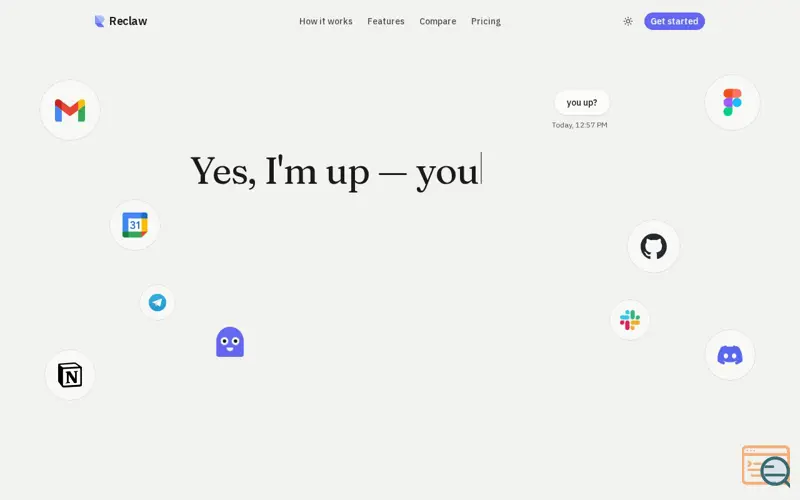 Screenshot of Reclaw