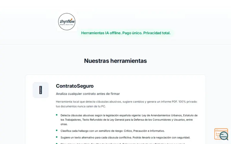 Screenshot of ResumeForge