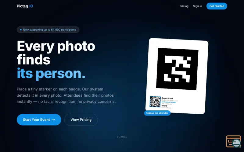 Screenshot of Pictag