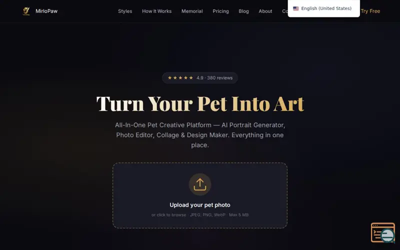 Screenshot of Premium Dog & Cat Supplies-Durable Pet Accessories-Mirlo Paw