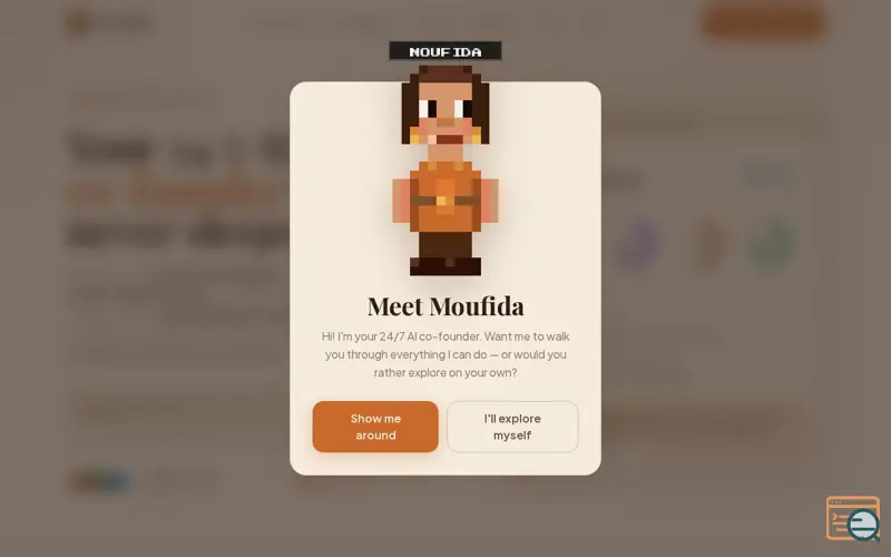 Screenshot of Moufida