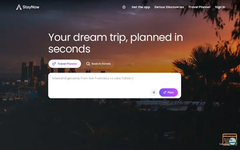 Screenshot of StayNow — Multiplayer Travel Planner, a launch using Cloudflare Images