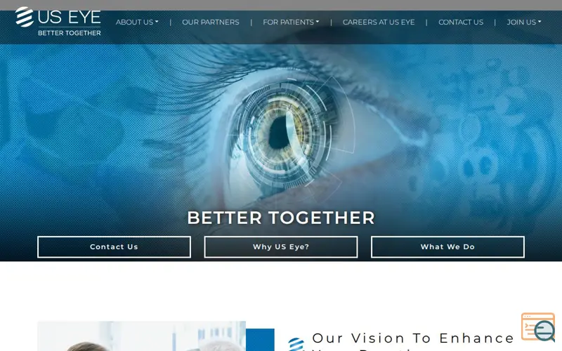 Screenshot of US Eye