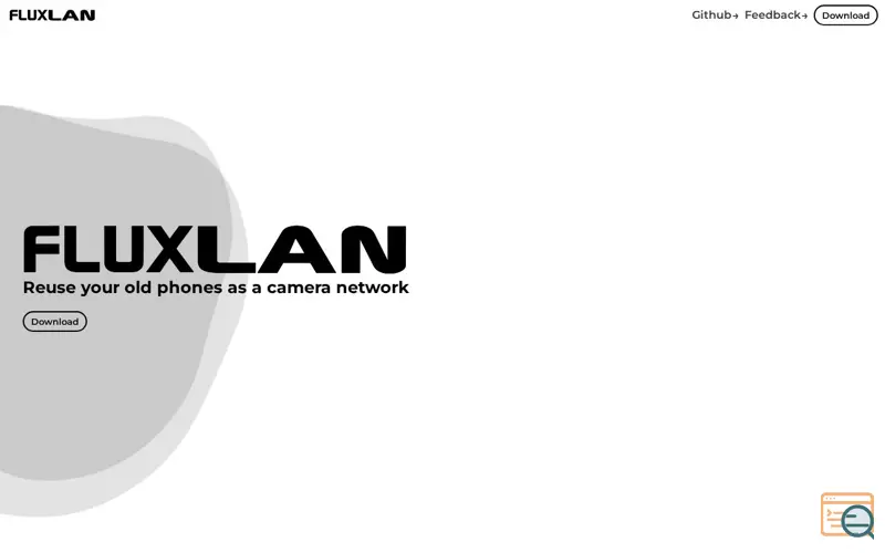 Screenshot of FluxLAN