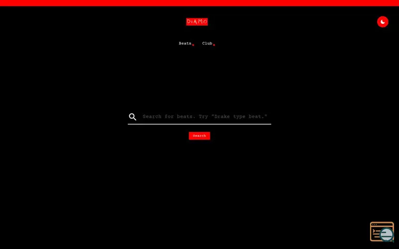 Screenshot of Diamo