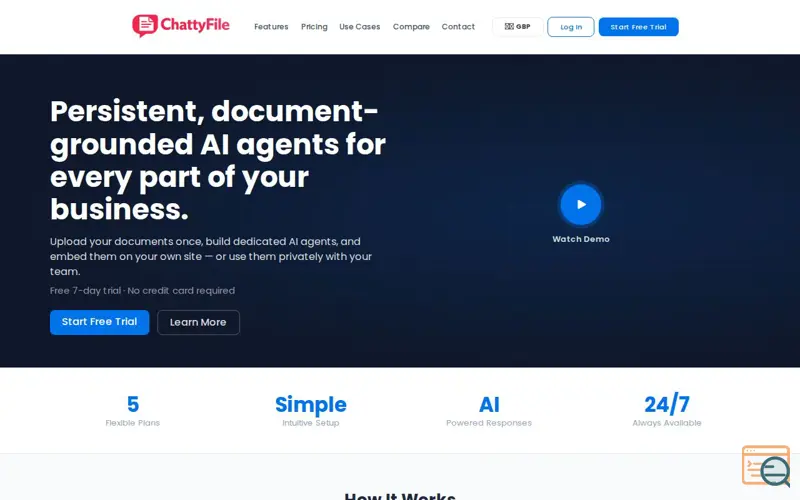 Screenshot of ChattyFile