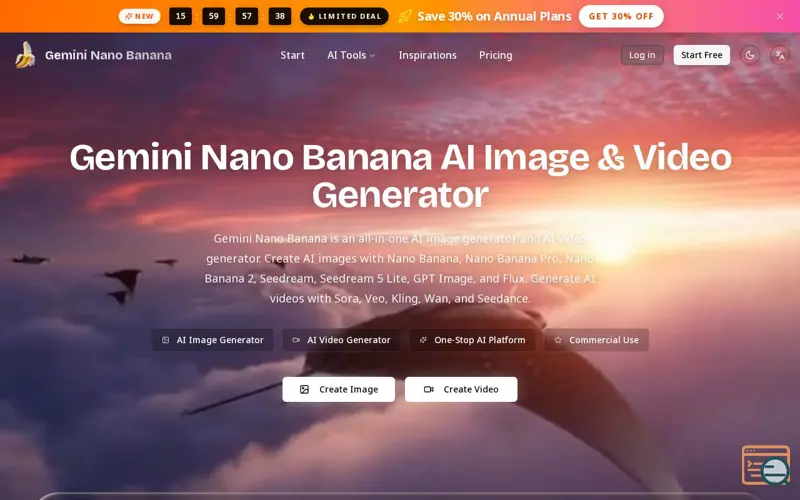 Screenshot of Gemini Nano Banana