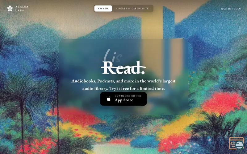 Screenshot of Azalea Labs