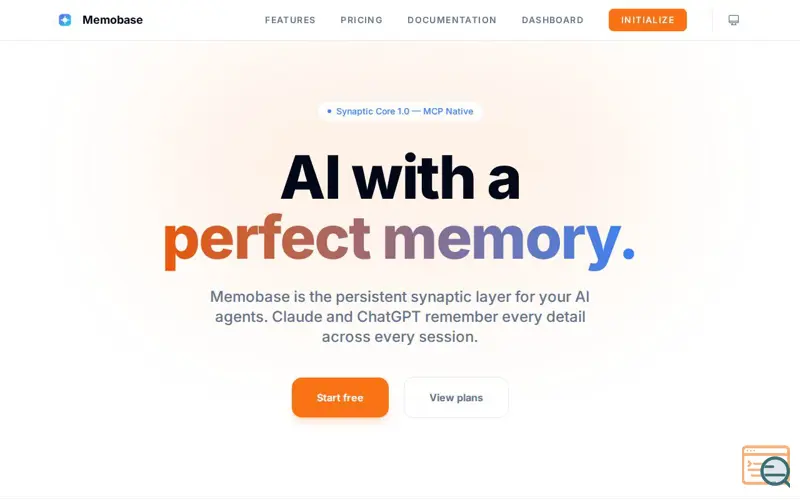 Screenshot of Memobase