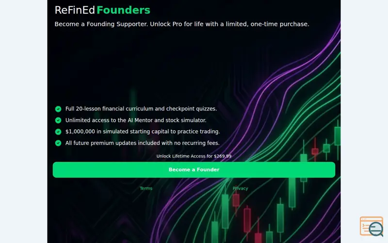 Screenshot of ReFinEd