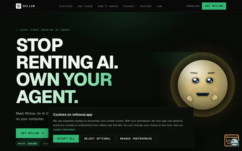 Screenshot of Willow