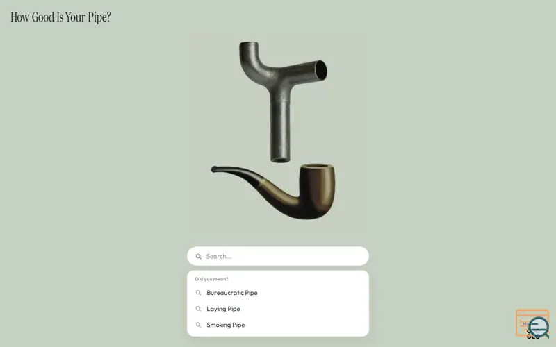 Screenshot of How Good Is Your Pipe?