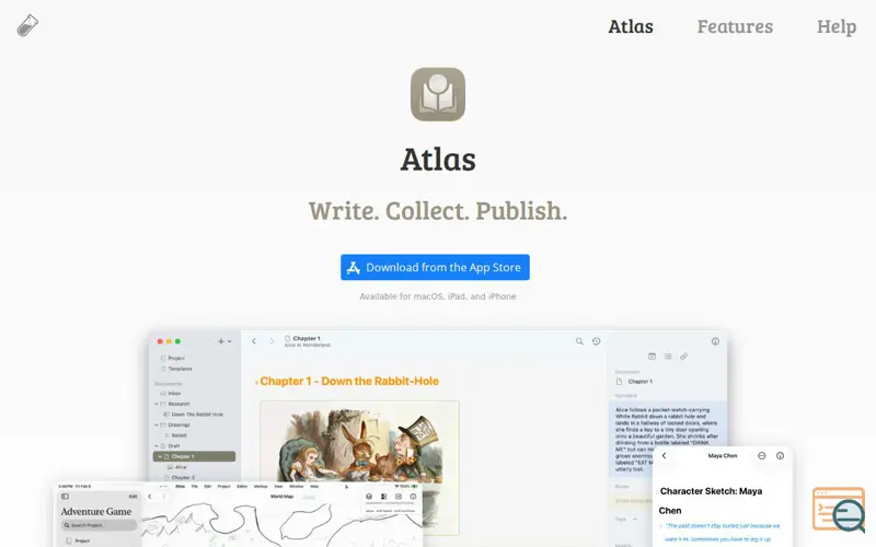 Screenshot of Atlas
