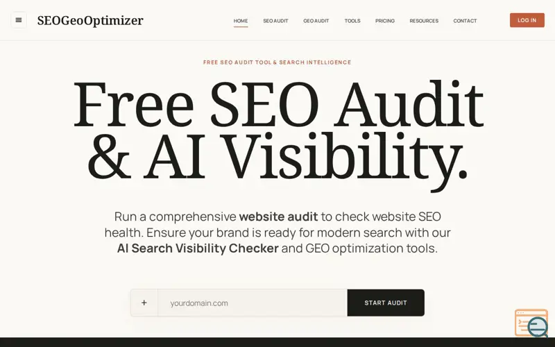 Screenshot of SEOGeoOptimizer