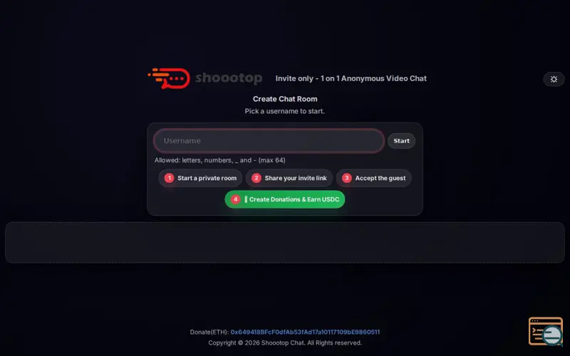 Screenshot of Shoootop