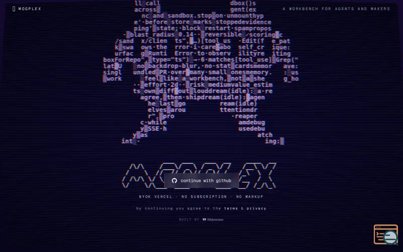 Screenshot of Mogplex