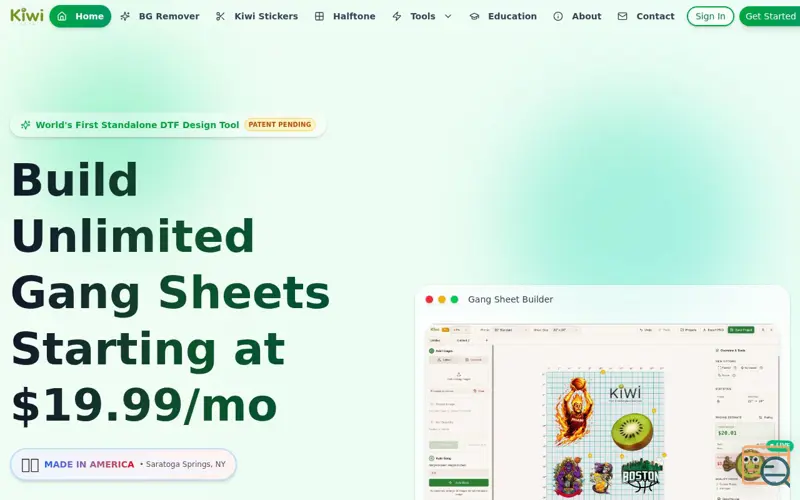 Screenshot of Kiwi Suite