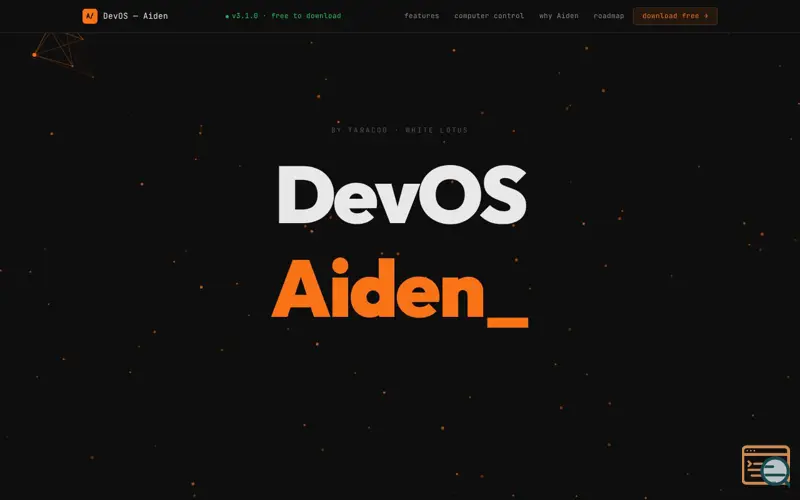 Screenshot of Aiden AI OS