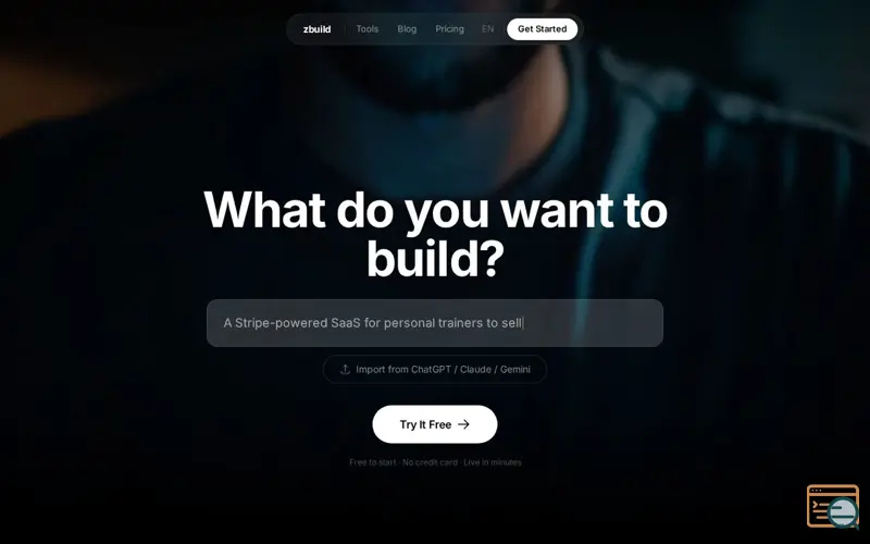 Screenshot of ZBuild