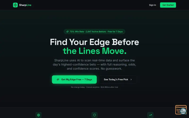 Screenshot of SharpLine