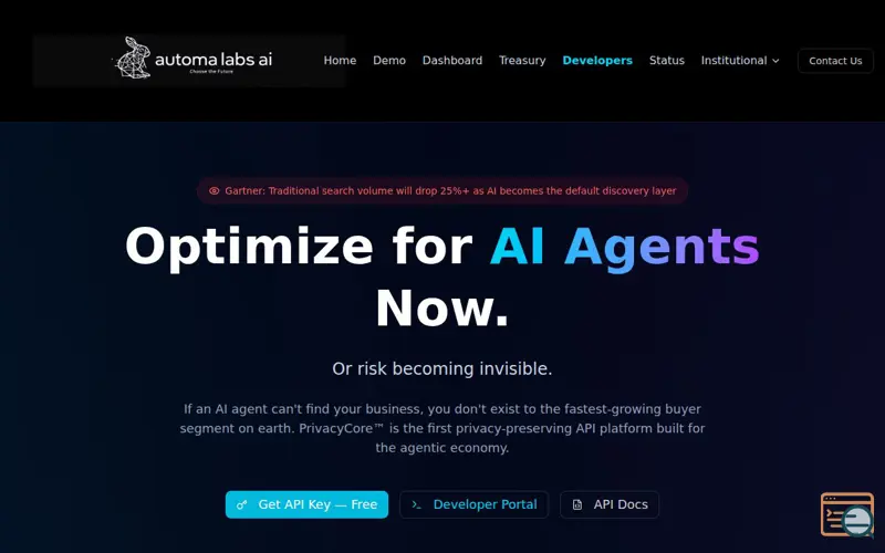 Screenshot of PrivacyCore™ — AI Control Plane