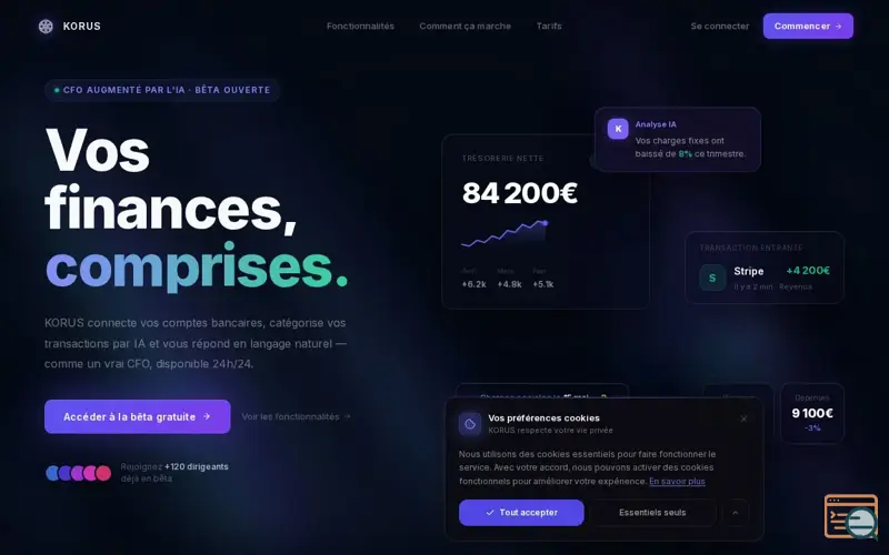 Screenshot of KORUS