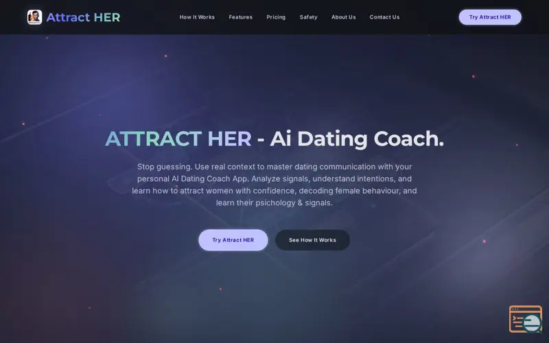 Screenshot of Attract HER