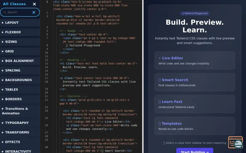 Screenshot of Tailwind CSS Mentor