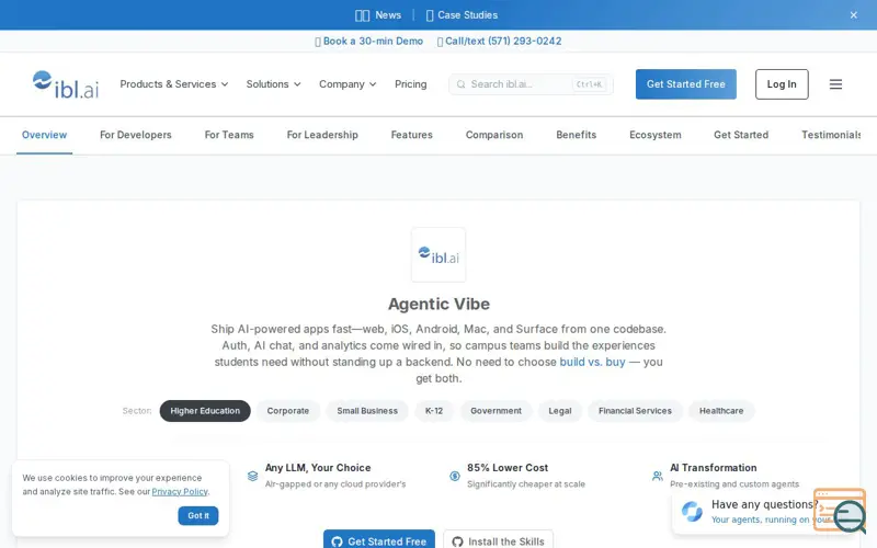 Screenshot of Agentic Vibe