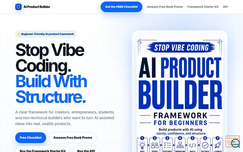 Screenshot of AI Product Builder Framework