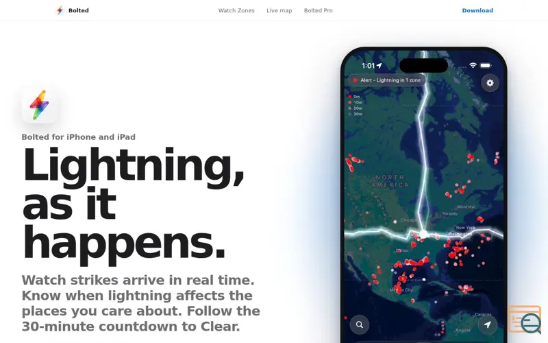 Screenshot of Bolted