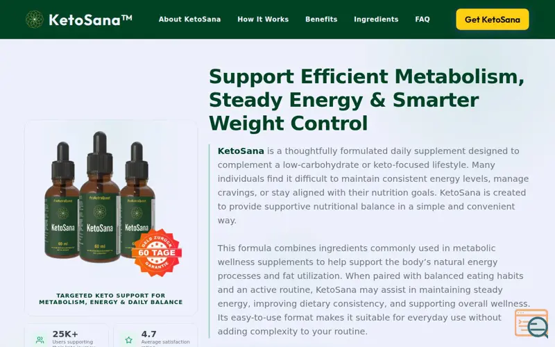 Screenshot of KetoSana™ Official