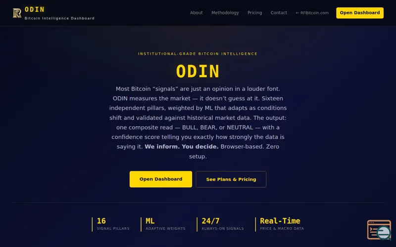 Screenshot of ODIN