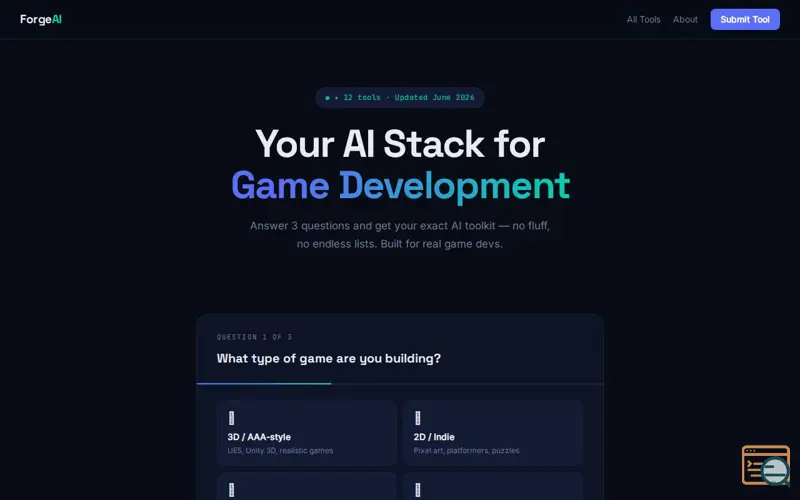 Screenshot of Forge AI