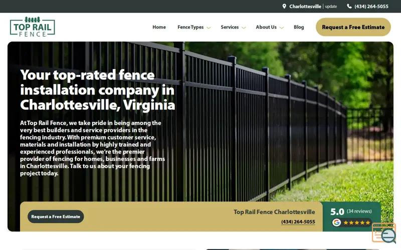 Screenshot of Wood Fence Installation, a launch using Podium