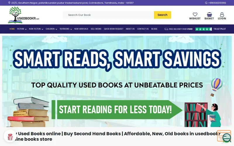 Screenshot of Usedbookr