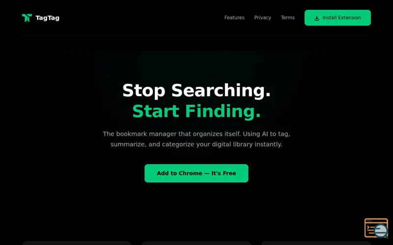 Screenshot of TagTag 