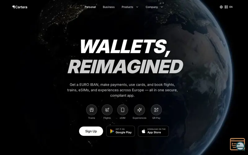 Screenshot of Cartera