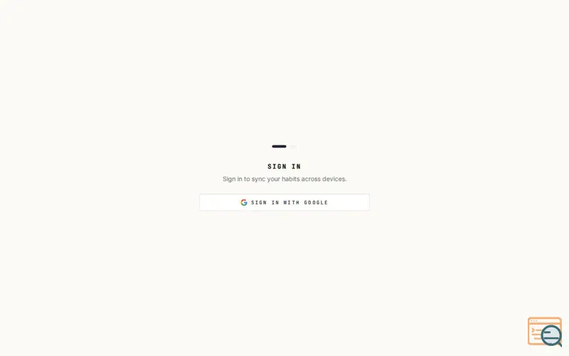 Screenshot of Habits Grid — Track Daily Habits