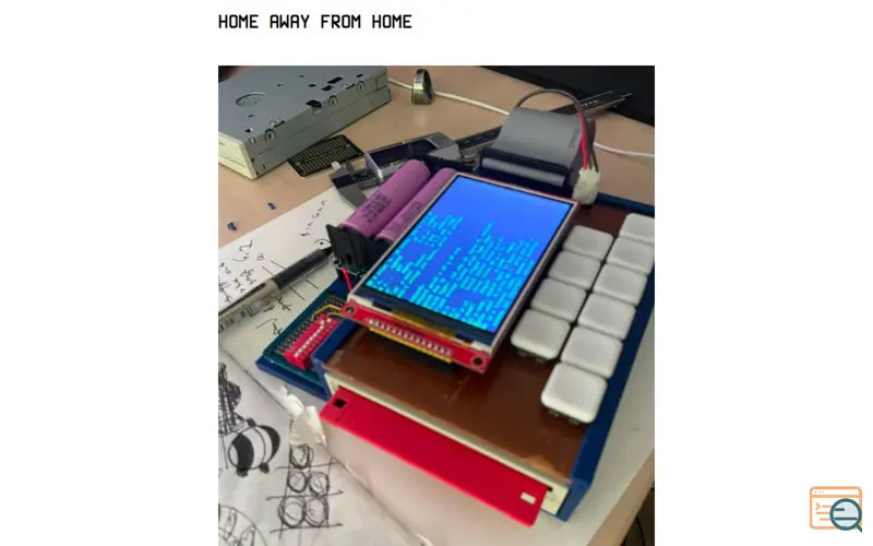 Screenshot of My Anti AI Computer